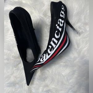 Balenciaga shoes black high heels size 8 (brand new)